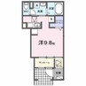 カーサ　ルセス　A 1Rの間取り