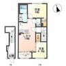 ベントルナータ 2LDKの間取り