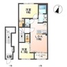 ベントルナータ 2LDKの間取り