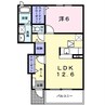ブロンクス　A 1LDKの間取り
