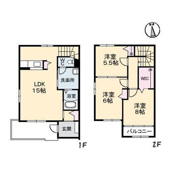 間取図 クラビス　Ａ棟