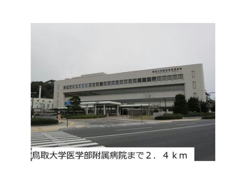 鳥取大学医学部附属病院(病院)まで670m パープル