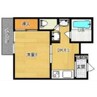 インパレス　 1DKの間取り