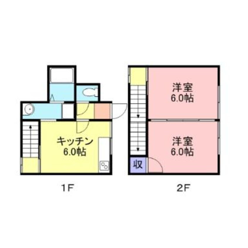 間取図 ベルーナⅡ