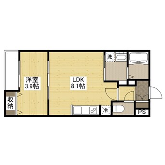 間取図 月光福山城下
