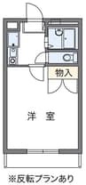 マグノリア春日 1Kの間取り