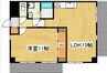 グレーシル鷹取 1LDKの間取り