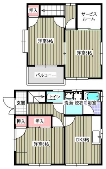 間取図 ハイツさらがい