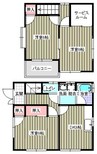 ハイツさらがい 3DK+Sの間取り