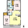 山陽本線（中国）/里庄駅 徒歩28分 2階 築5年 2LDKの間取り