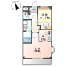シルフィードＡ 1LDKの間取り