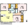 イーストピア手城 3LDKの間取り