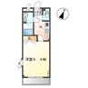 グローリアスⅠ番館 1Kの間取り