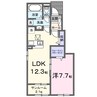 千田町３丁目アパート 1LDKの間取り