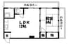 高橋マンション 1LDKの間取り