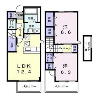 間取図 メゾンブローテ