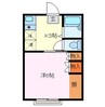 ハイライフSANYO 1Kの間取り