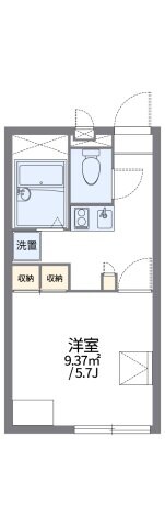 間取り図 レオパレス神辺
