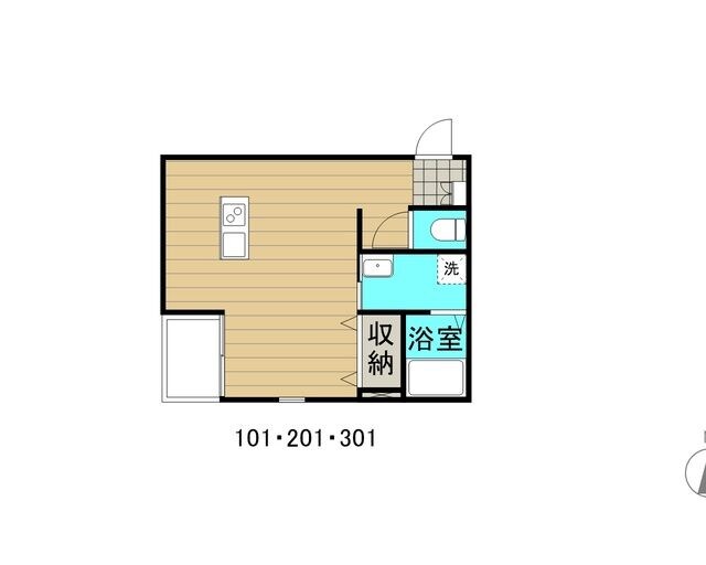 間取り図 スリーズ霞町