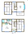 来山住宅 3DKの間取り