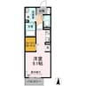 ＧＲＡＤＯ船町 1Rの間取り