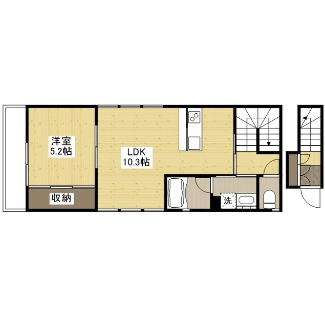 間取り図 アイキューブ霞