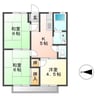 サンライフメートＡ・Ｂ 3DKの間取り