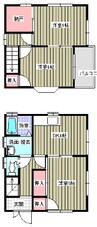 ネオウェーブ藤 3DK+Sの間取り
