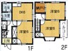 桒田住宅Ⅱ 3DK+Sの間取り