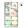 サンライズ・Ｕ 3DKの間取り