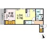 D-residence曙町5丁目 1LDKの間取り