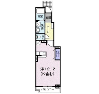 間取図 ヴァンヴェールＡ