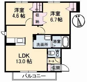 間取り図 ライフレビュー A