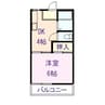 アーバン東福山 1Kの間取り