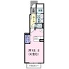 ネオハイムＤ 1Rの間取り