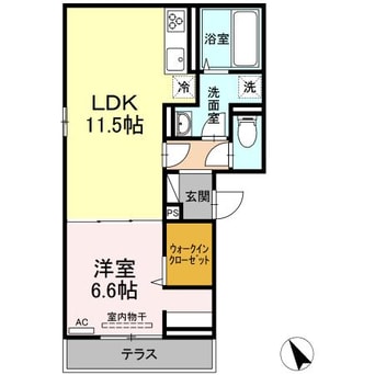 間取図 モンマルトルⅢ