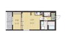 plano南蔵王 1LDKの間取り