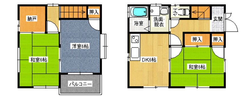 間取図 富士ハイツ