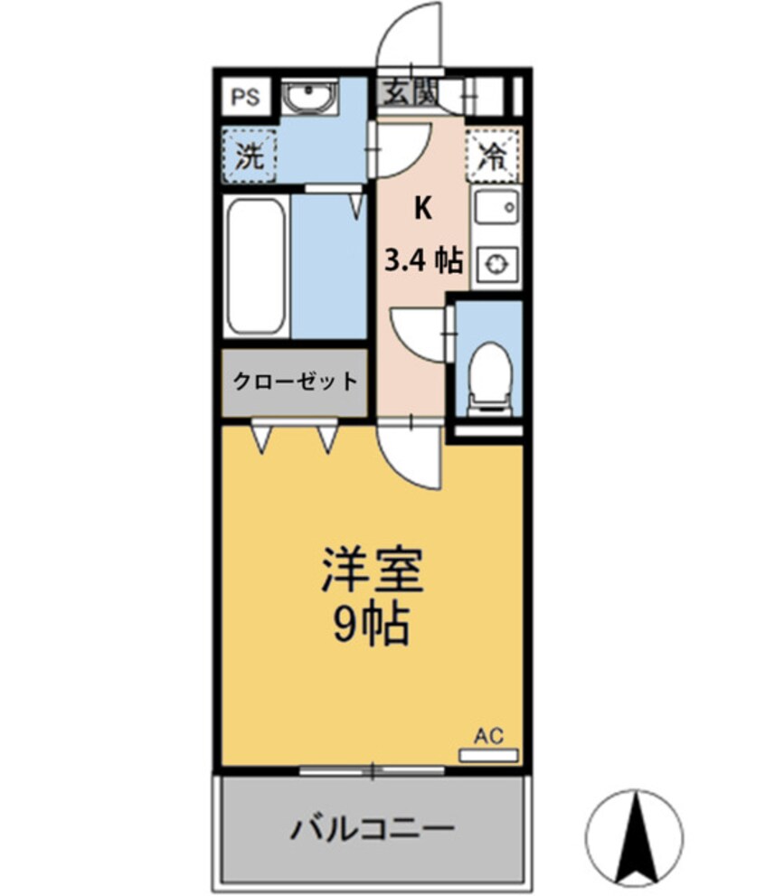 間取図 モデルノ