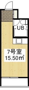 リアライズ福山 1Rの間取り