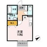 パティオ深津 1Rの間取り