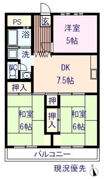 間取図 曙ハイツ