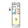 ウイング春日 1Kの間取り