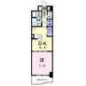 ドミール蔵王 1DKの間取り