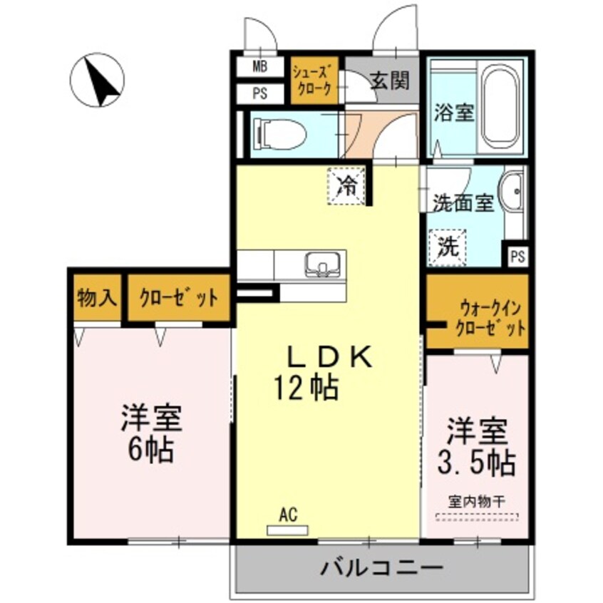 間取図 グランアーク