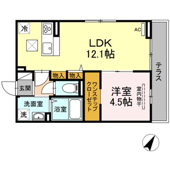 間取図 ラフィネ大門