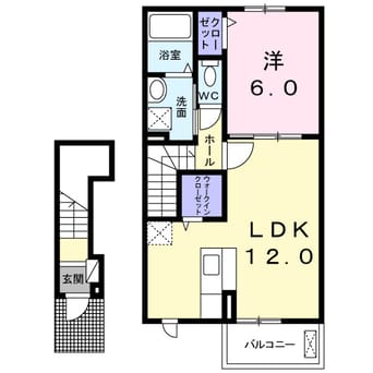 間取図 サフィラスＢ