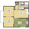 紀伊國屋　壱番館 3DKの間取り