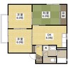 紀伊國屋　壱番館 3DKの間取り