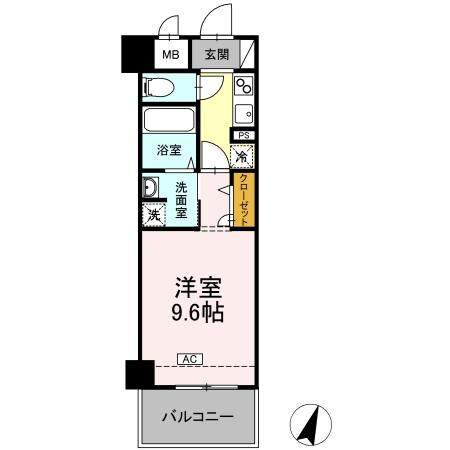 間取り図 セレーノ福山駅前